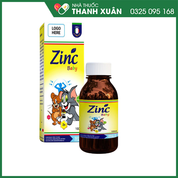 ZinC Baby tăng sức đề kháng, cải thiện tiêu hóa